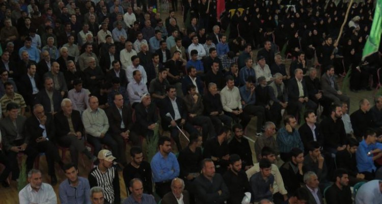 برگزاری یادواره شهدای کشوری شهیدان ریزه وندی و شهبازی در اسلام ابادغرب+ تصاویر