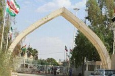 پرچم اقلیم کردستان عراق از مرز خسروی پایین کشیده شد