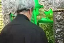 تشرف خانواده شهید حججی به حرم مطهر حضرت رقیه (س) + فیلم 