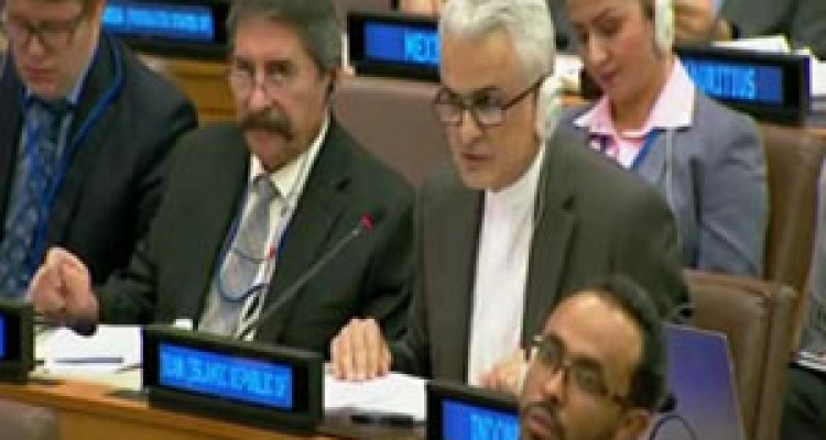 پاسخ قاطع نماینده ایران در شورای حقوق بشر سازمان ملل به عاصمه جهانگیر + فیلم 