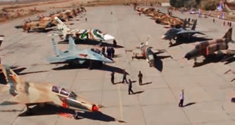 شکوه قدرت نظامی ایران در رزمایش «اقتدار هوایی فدائیان حریم ولایت» + فیلم 