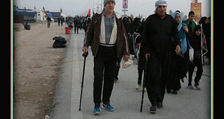 راهپیمایی عظیم اربعین حسینی (ع) از دریچه دوربین عکاس حرفه ای "قدرت احمدی" 