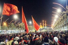 زحمات شبانه روزی عاشقان حسینی در بزرگترین گردهمایی جهان + فیلم 