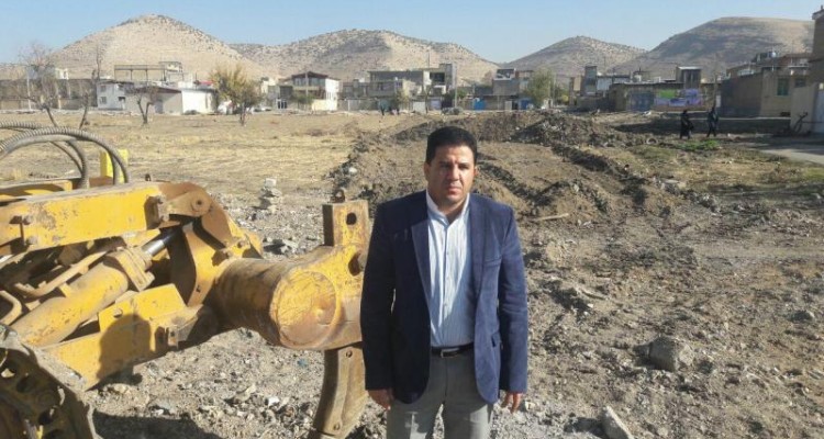 آغاز عملیات احداث راه دسترسی مسکن مهر اسلام آبادغرب