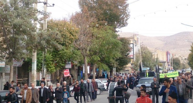 برگزاری مراسم شهادت امام رضا(ع) در اسلام آبادغرب+تصاویر