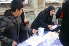 برپایی ایستگاه صلواتی بسیجیان اسلام آبادغرب + تصاویر