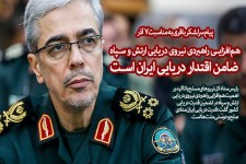 هم‌افزایی راهبردی نیروی دریایی ارتش و سپاه ضامن اقتدار دریایی ایران است