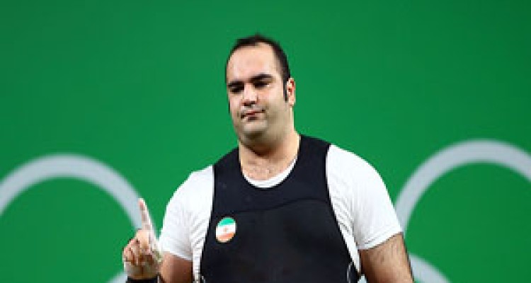 خداحافظی بهداد سلیمی با وزنه برداری +فیلم 