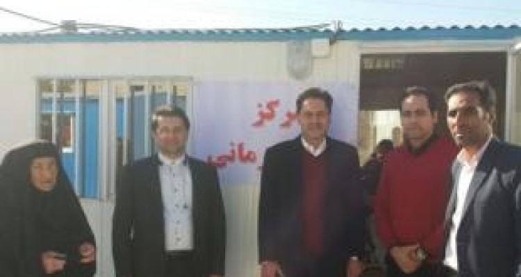 افتتاح مراکز کار و گفتار درمانی بهزیستی درنقاط زلزله زده کرمانشاه