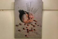  معرفی اثر طراح گرافیک خانم مهسا امیدی از اسلام آبادغرب بعنوان اثر برتر در نمایشگاه خیابانی اشک یلدا 