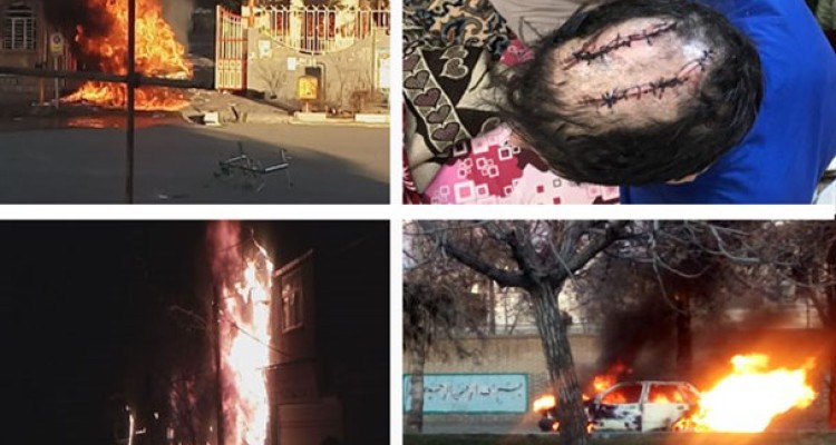 روایتی دیگر از سلاح های گرم و سرد در دست اغتشاشگران/می خواستند یک جوان را از پل برتاب کنند!+تصاویر