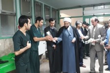 قدردانی امام جمعه شهرستان از پرستاران بیمارستان اسلام آبادغرب+تصاویر