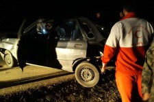 حادثه رانندگی در محور  اسلام آبادغرب به حمیل یک کشته برجای گذاشت + تصاویر