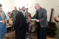 دیدار و سرکشی از خانواده شهید، جانباز و آزاده در اسلام آبادغرب+تصاویر