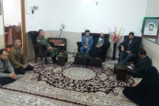 دیدار و سرکشی از خانواده شهدا و جانباز در اسلام آبادغرب+تصاویر