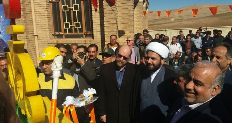 بهره برداری از طرح گازرسانی به ۱۹ روستای اسلام آبادغرب+عکس