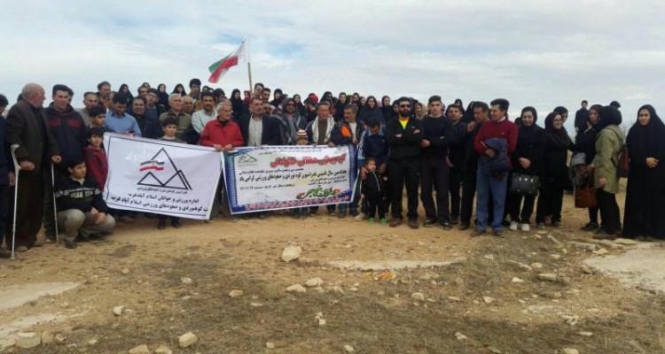 همایش بزرگ کوه پیمایی در اسلام آبادغرب+تصاویر