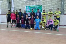 برگزاری مسابقات فوتسال جام ده مبارک فجر در اسلام آبادغرب+عکس