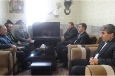 دیدار با خانواده شهید علیرضا زمانی در اسلام آبادغرب+عکس