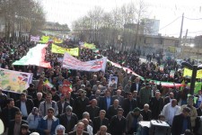 راهپیمایی شکوهمند یوم‌الله ۲۲ بهمن با حضور پرشور مردم انقلابی اسلام آبادغرب،شهر شهیدان مرصاد برگزار شد