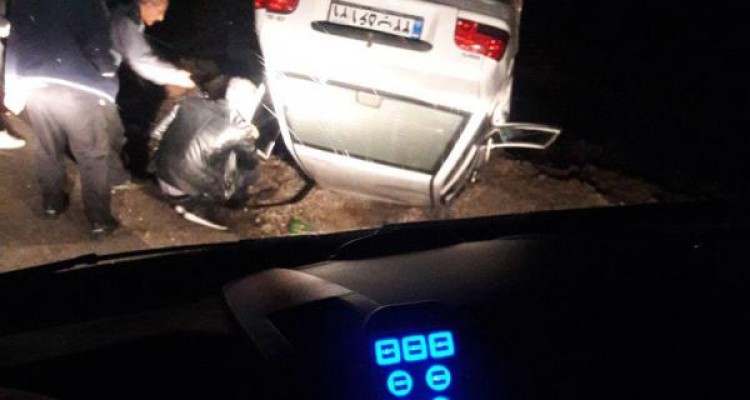 واژگونی پراید در محور اسلام آبادغرب به کرند 4 مصدوم برجای گذاشت+عکس