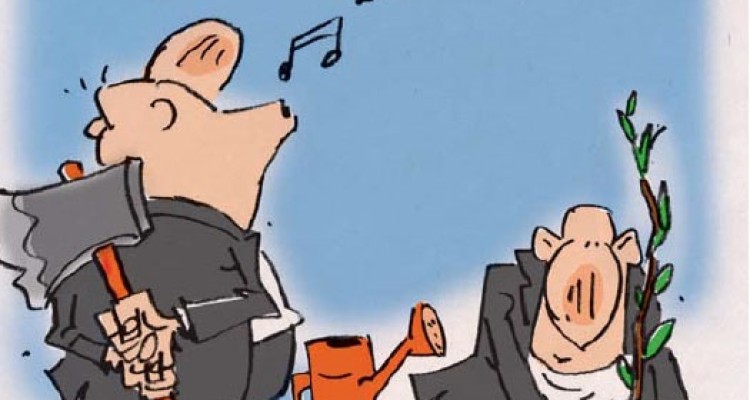  واکنش‌ کاریکاتوری به طرح جدید شهردار تهران! 