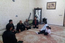 دیدار و سرکشی از خانواده شهداء و جانبازان در اسلام آبادغرب+تصاویر