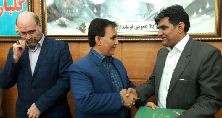 اردشیر بابیان بعنوان بخشدارمرکزی اسلام آبادغرب معرفی شد+تصاویر