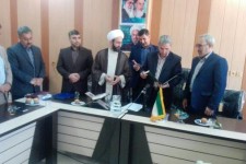  مراسم تودیع و معارفه رئیس کمیته امداد حمیل+تصاویر