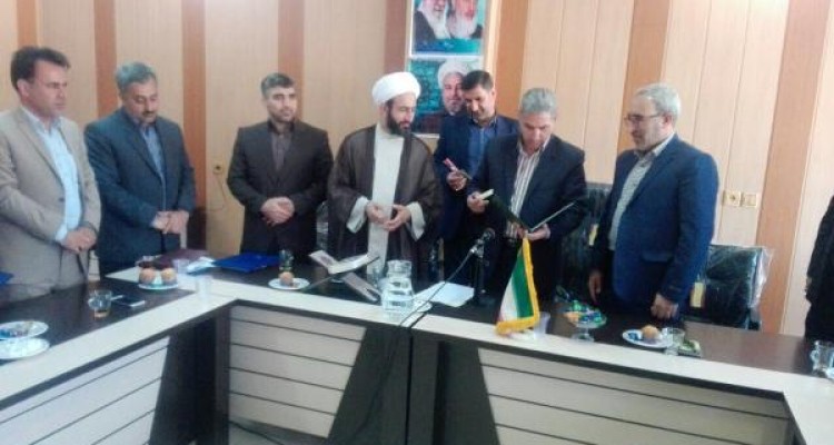  مراسم تودیع و معارفه رئیس کمیته امداد حمیل+تصاویر