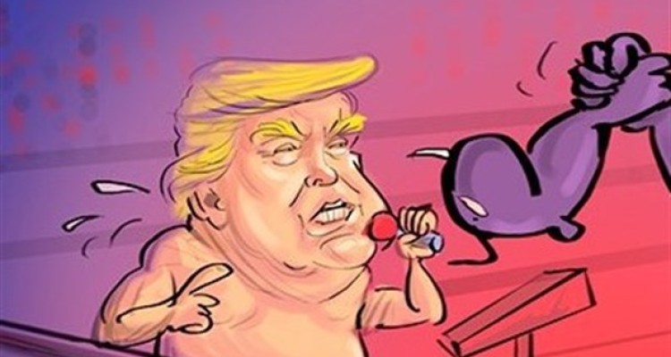 کاریکاتور/ مدعیان تمدن !!!