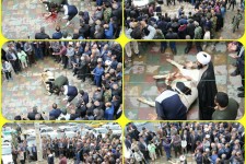 ذبح قربانی به شکرانه بارش رحمت الهی در اسلام آبادغرب +تصاویر