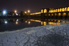 زاینده رود پس از بارش باران/تصاویر