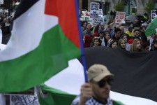 ادامه تظاهرات ضد اسرائیلی در آمریکا/ تصاویر