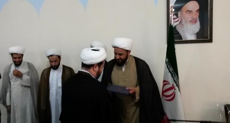 مراسم تودیع و معارفه مسئول دفتر نمایندگی ولی فقیه در سپاه شهرستان اسلام آباد غرب