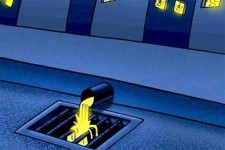 انرژی با ارزش برق در کانال فاضلاب!/ کارتون