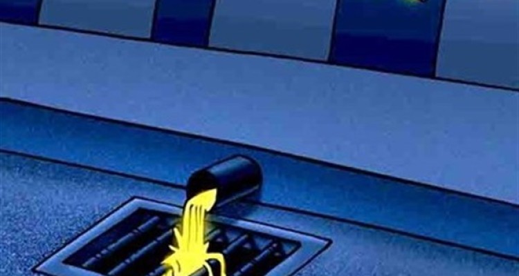 انرژی با ارزش برق در کانال فاضلاب!/ کارتون