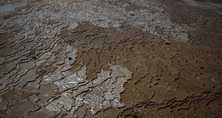 رخت خشکسالی بر تن بی‌جان «باداب‌سورت»/ تصاویر