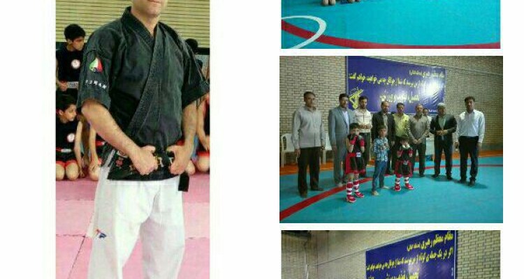 قهرمانی تیم حوزه بسیج اسلام آبادغرب در مسابقات قهرمانی چندجانبه رشته ملی ساواته در شهرستان