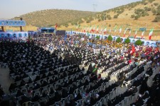 مراسم گرامیداشت عملیات غرورآفرین مرصاد برگزار شد + تصاویر