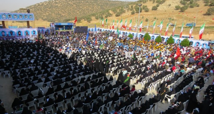 مراسم گرامیداشت عملیات غرورآفرین مرصاد برگزار شد + تصاویر