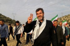 راهپیمایی بسیجیان اسلام آبادغرب به سمت یادمان مرصاد+ تصاویر