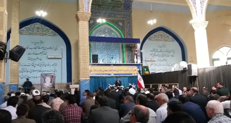 مراسم ترحیم پدر امام جمعه اسلام آبادغرب برگزار شد+تصاویر