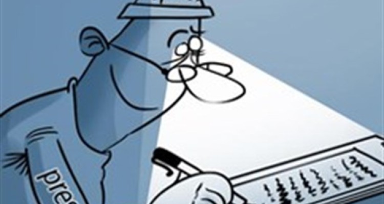 خبرنگار؛ چراغ روشنگر جامعه/ کارتون