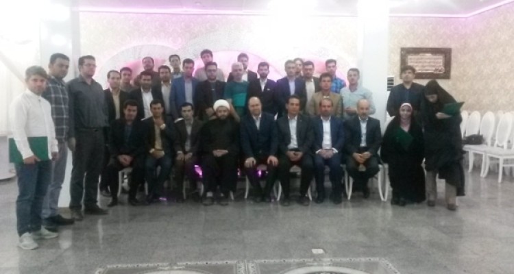 مراسم تجلیل از مقام "خبرنگار" در اسلام آبادغرب+ تصاویر