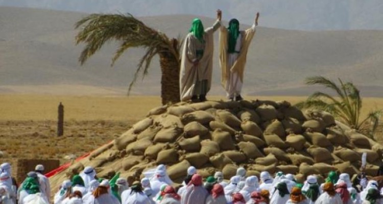 واقعه غدیر در شهر"حمیل"  اسلام آبادغرب بازسازی می شود