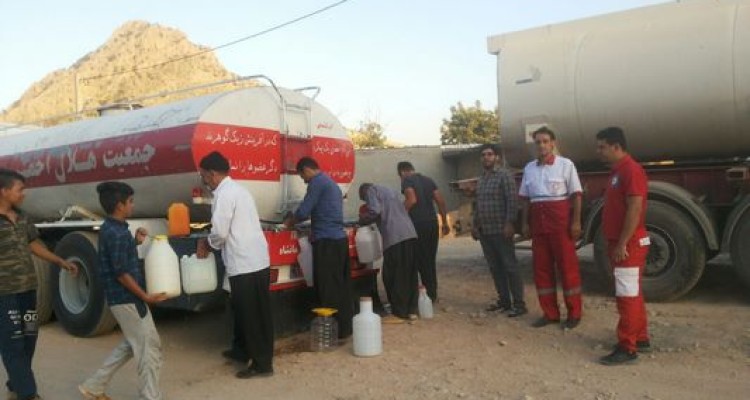 آبرسانی به روستاهای زلزله زده شهرستان دالاهو