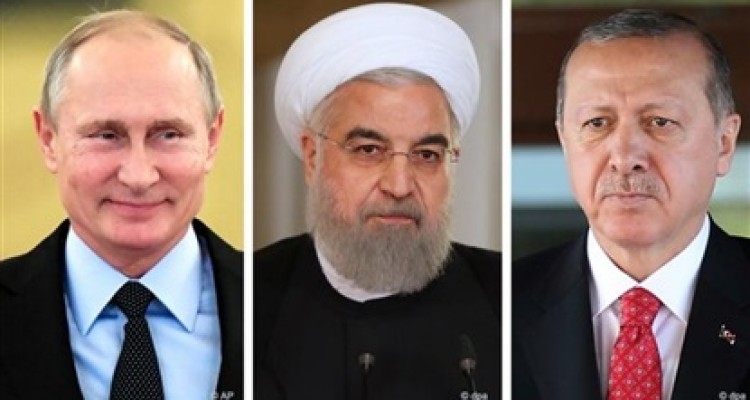 نشست سران ایران, روسیه و ترکیه در تهران برگزار می‌شود 