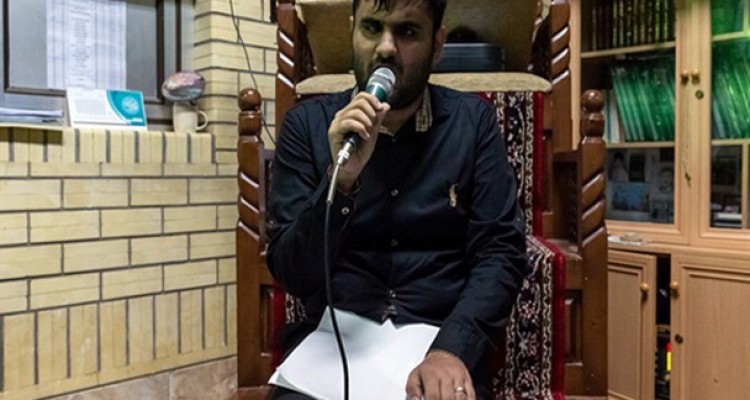 روضه خوانی و عزاداری به زبان اشاره/ تصاویر