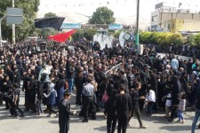 برگزاری مراسم تاسوعای حسینی در اسلام آبادغرب+تصاویر